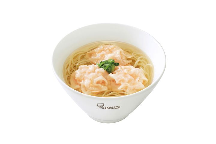 香港風 ぷりぷり！海老ワンタン麺／￥693（税込み）