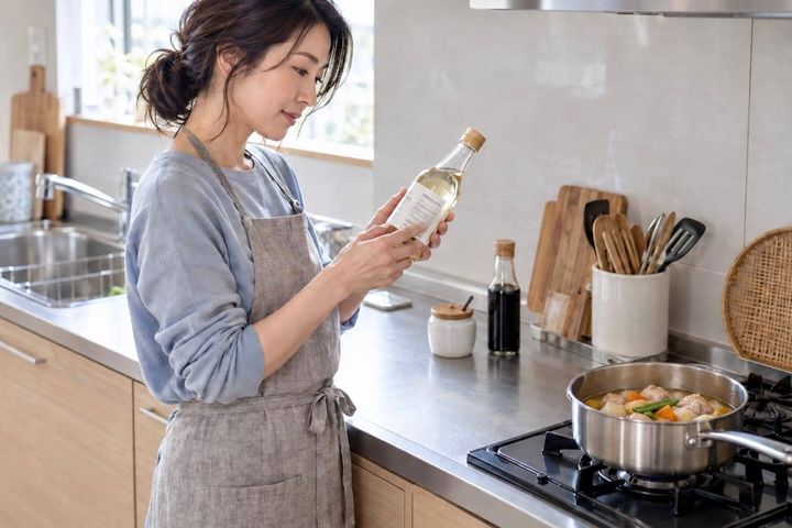 料理酒と清酒、同じように使ってない？調理前に確認したい“塩分量”の違い