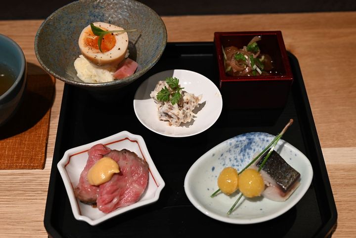 ひとつひとつの素材を丁寧に調理された逸品揃い