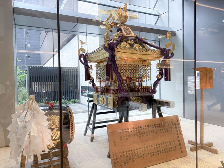 明治時代に作られた檜物町のお神輿