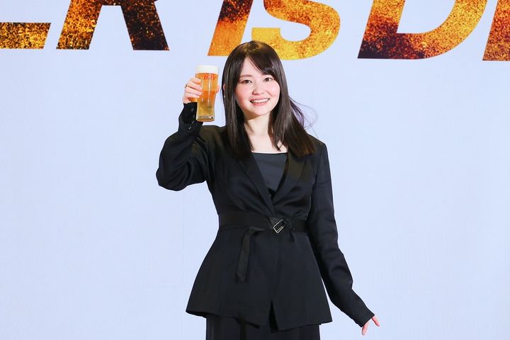 「アサヒスーパードライ3.0始動イベント」に登場した山田杏奈さん