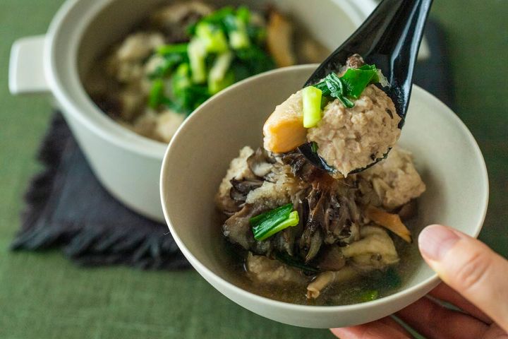 きのこは“焼く”のが正解！ 「鶏団子と楽しむ秋のうまみ満載みぞれ鍋」」大塚佑子さん