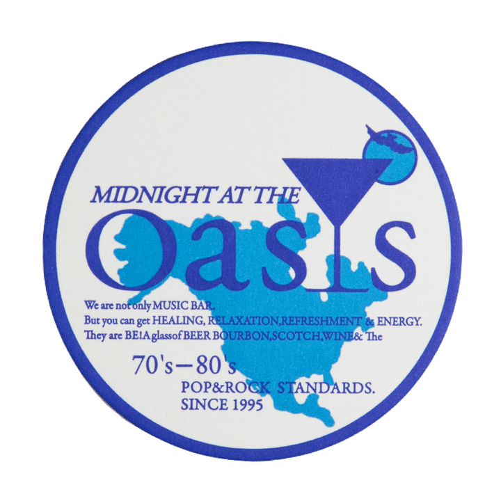 『Oasis』コースター