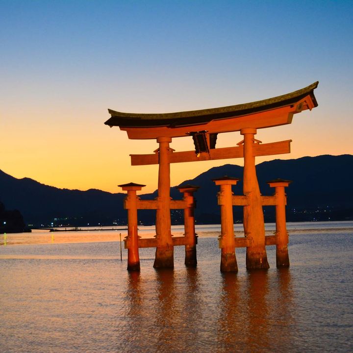 厳島神社の鳥居