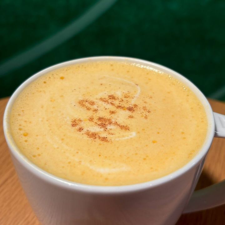 スタバ パンプキン スープチーノ®