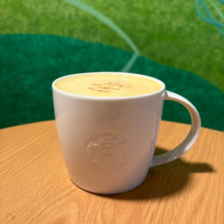 スタバ パンプキン スープチーノ®