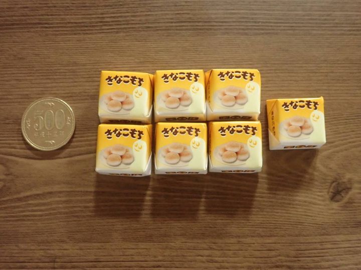 ダイソー：チロルチョコ きなこもち<袋> 7個