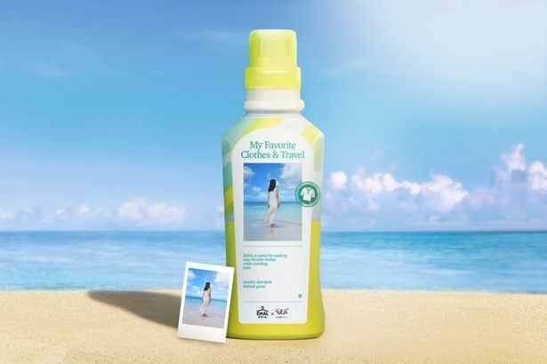 投稿写真がラベルになるオリジナルの旅の思い出ボトル