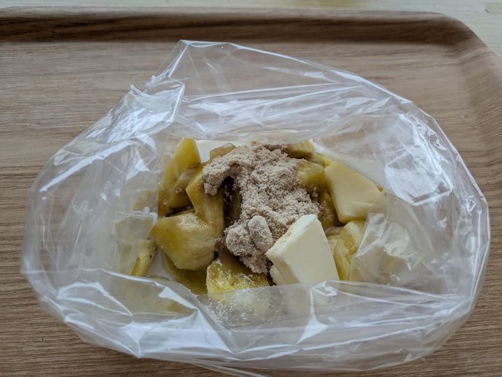 スイートポテトパン・フィリング作り2