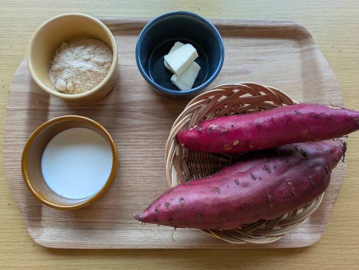 スイートポテトパン・フィリング材料