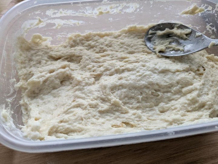 スイートポテトパン・捏ね2