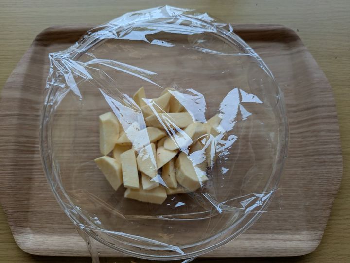スイートポテトパン・フィリング作り1