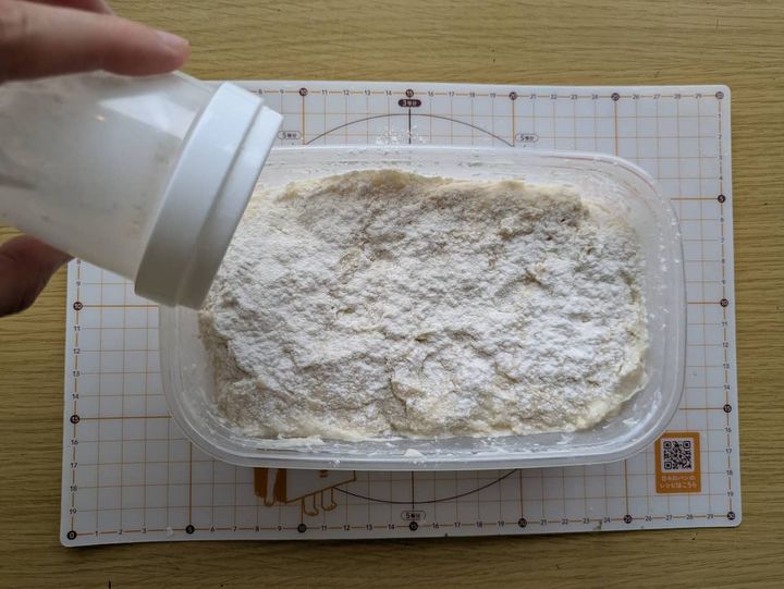 スイートポテトパン・打ち粉