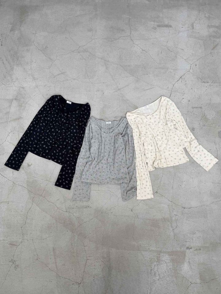 画像: パターンメッシュ2PLS（アイボリー、グレー、ネイビー）各¥6,050（すべてローリーズファーム） 出典：ローリーズファーム