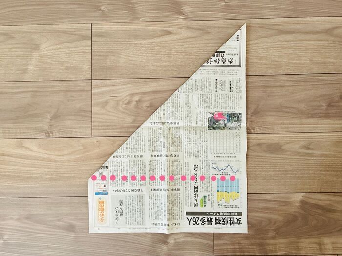 【新聞紙1/2枚】折るだけでフタ付き袋が完成！？キッチンの生ゴミ臭とドロドロ水分を撃退する神ワザ