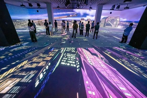 視界いっぱいに広がる銀河鉄道999の世界は圧巻！
