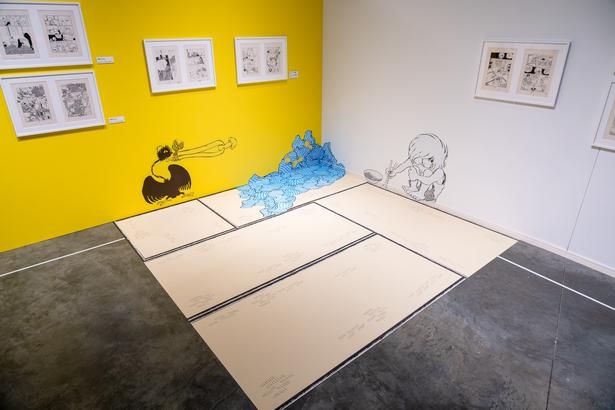 「男おいどん」の四畳半を表現した展示も登場