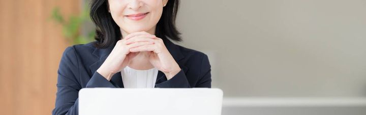 笑顔の人