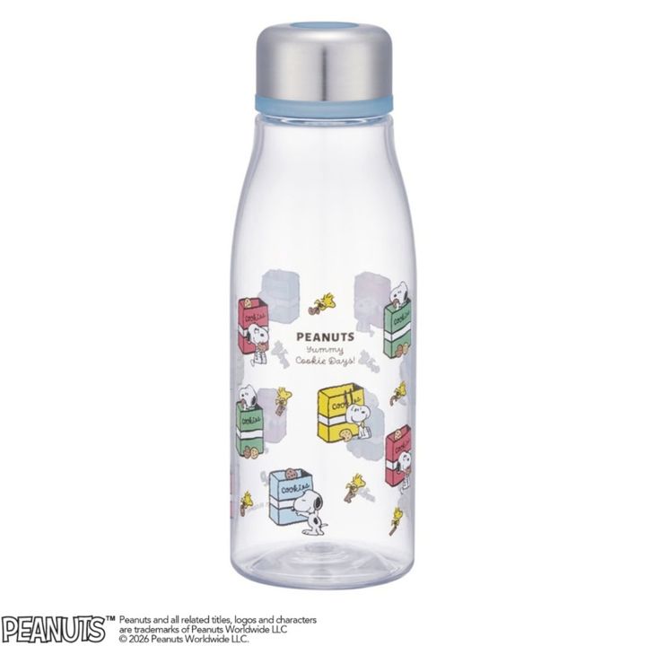 クッキー柄が可愛い。スタイリッシュブローボトル［φ7×H20cm、500mL］1870円（スケーター）