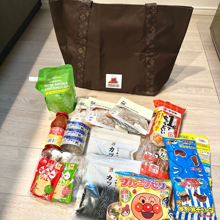 非常食をまとめ買い。これだけ買ってもまだ入る！
