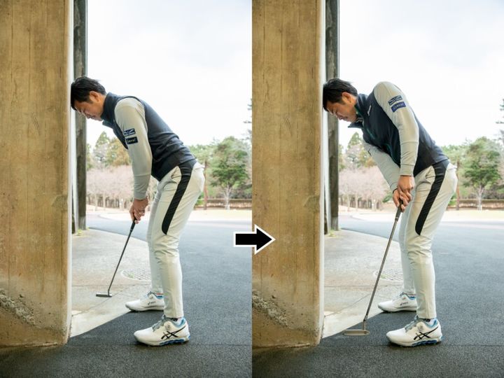 パット数トップのプロが実践しているワザ！腕と手を使わないストローク