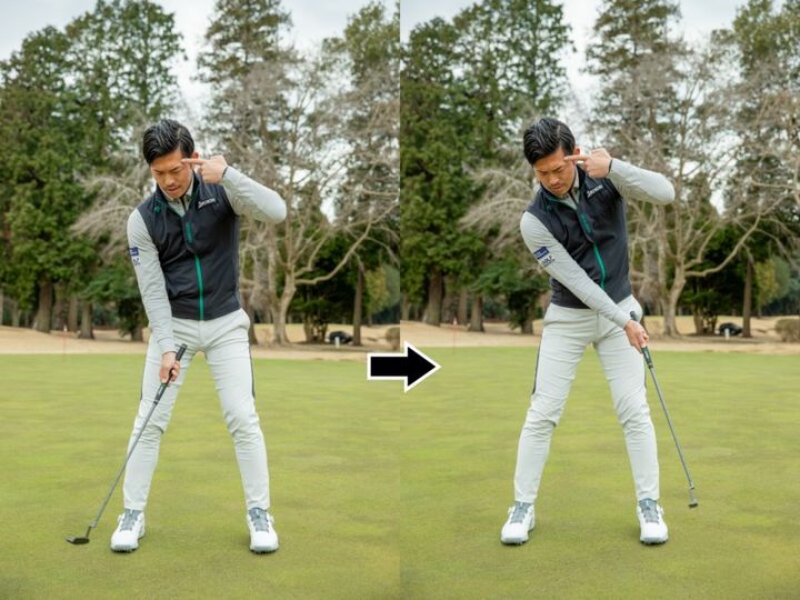 パット数トップのプロが実践しているワザ！腕と手を使わないストローク