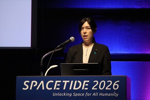 内閣府特命担当大臣(宇宙政策)の小野田紀美さん