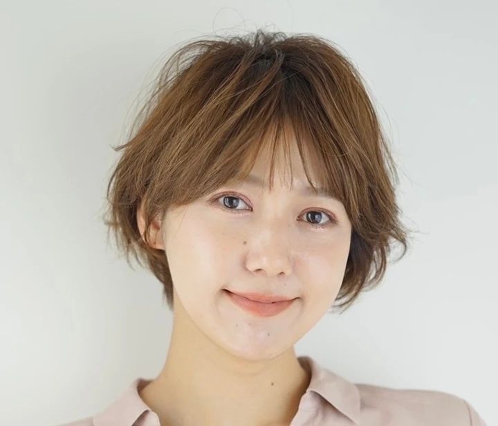 まろやかショートボブ 正面