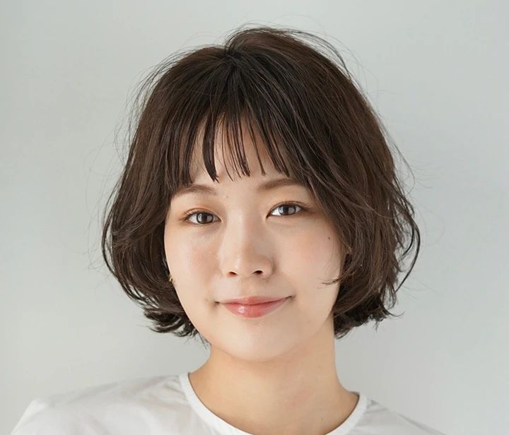 スウィングショートボブ 正面