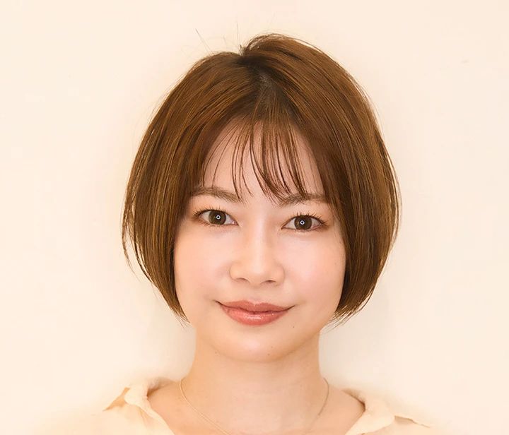 きちんと見えショートボブ 正面