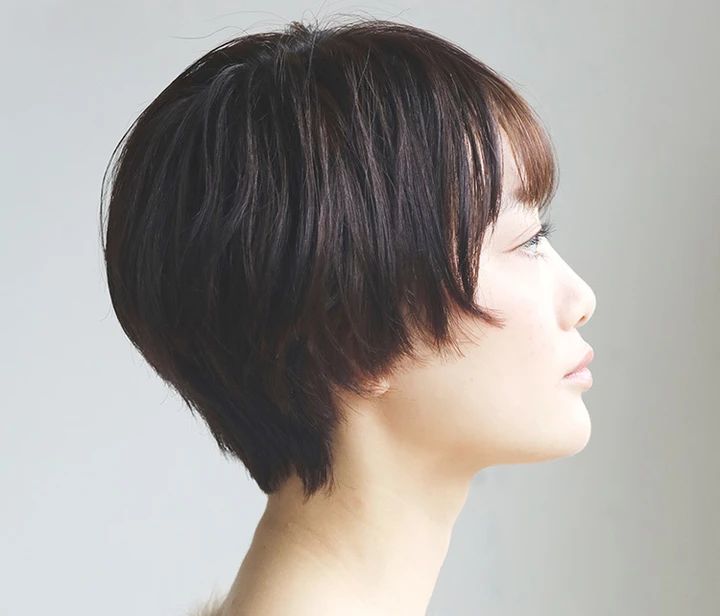 小顔マッシュボブ サイド