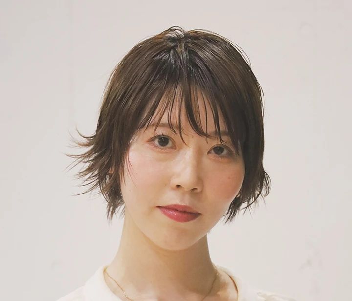 マニッシュショートボブ 正面
