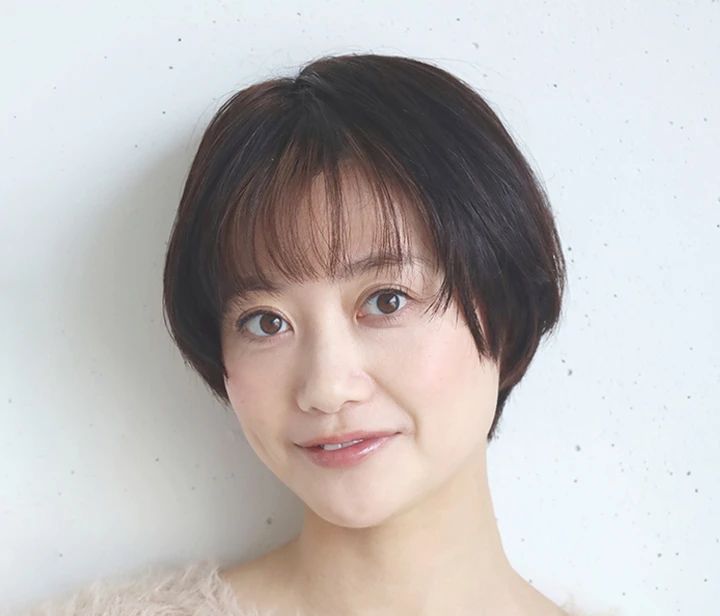 小顔マッシュボブ 正面