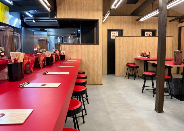 店内（帰り際に撮影）