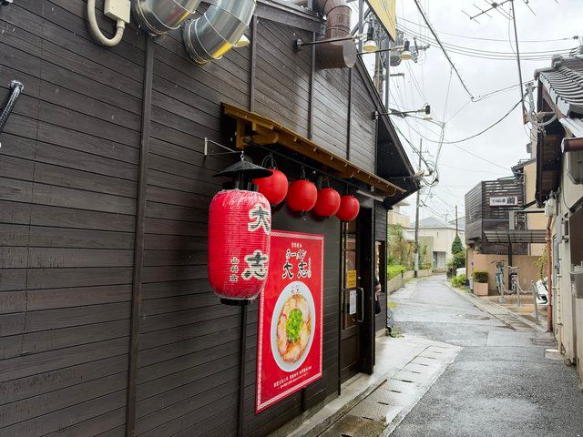 外観（帰り際に撮影）