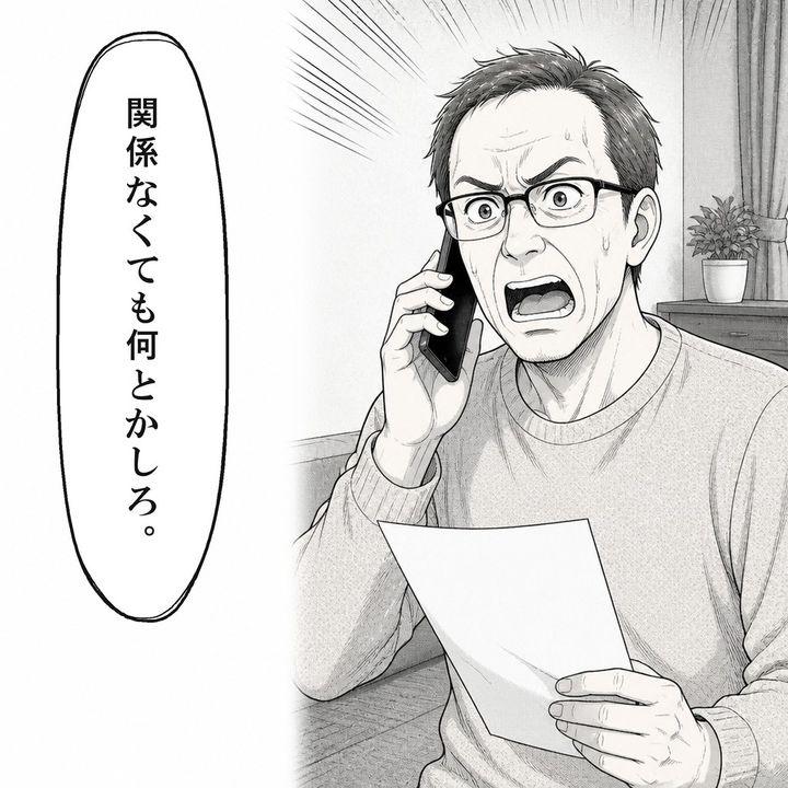 電話の相手は関係なくても対応するよう迫ります