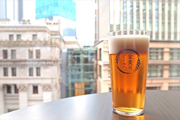 試飲した金麦〈豊潤〉