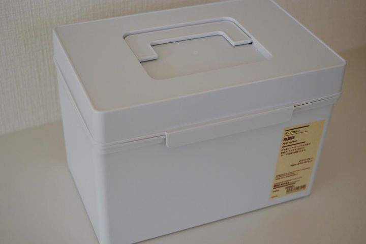 画像1: 無印良品「ポリプロピレン 救急箱」