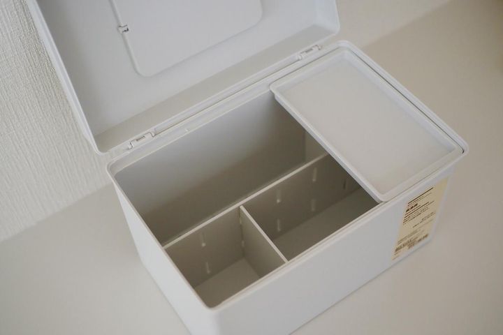 画像2: 無印良品「ポリプロピレン 救急箱」
