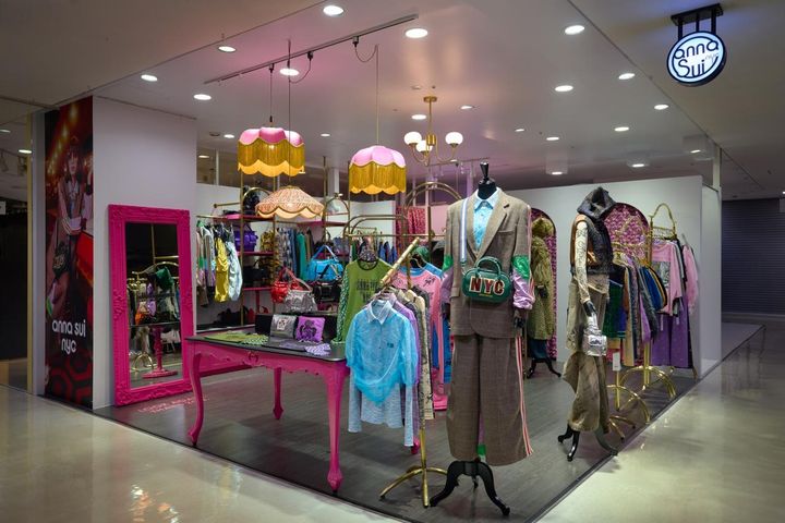 画像: 世界初の「anna sui nyc」ショップがオープン 出典：アナ スイ エヌワイシー