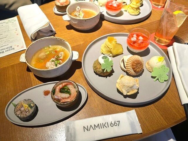 コリアンウェルネスアフタヌーンティー