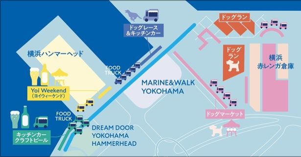 「BAY WALK MARKET 2026」会場マップ