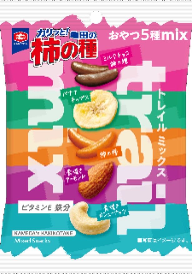 亀田の柿の種トレイルミックス 33グラム