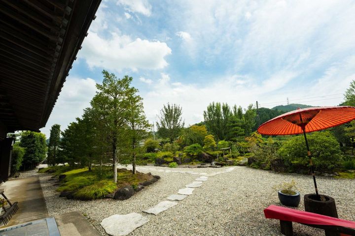 「小休止 のうか」庭園
