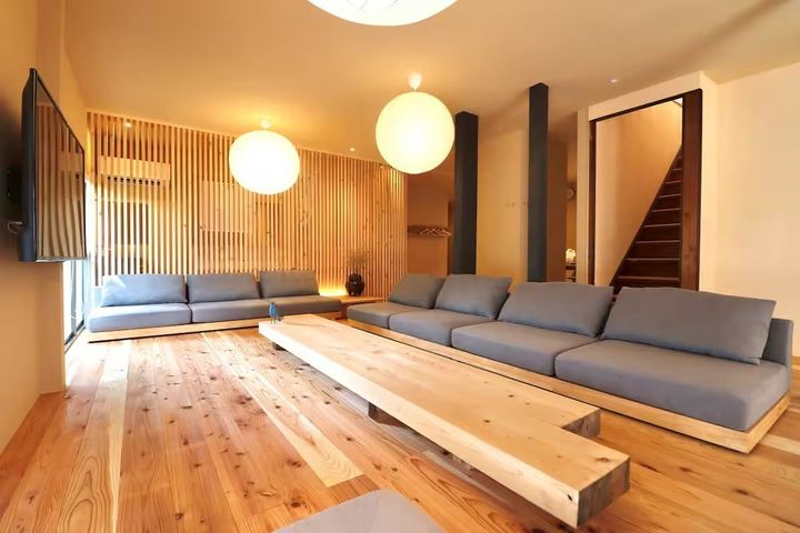 リビング／Photo：Airbnb