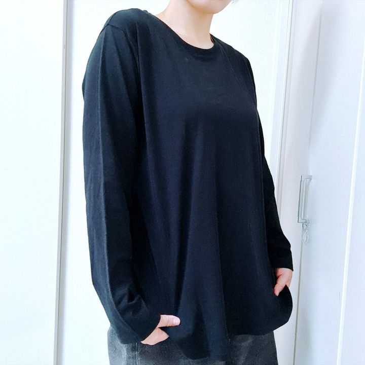 1枚でさらっと着られる