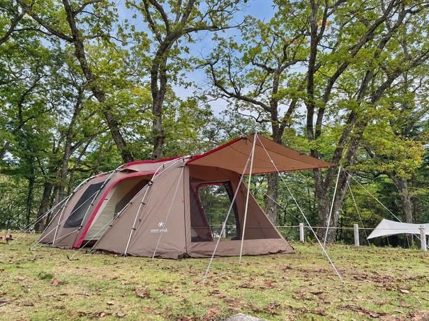 自然の中に自分たちだけのくつろぎ空間が完成したら、いよいよキャンプ時間のスタート！ 