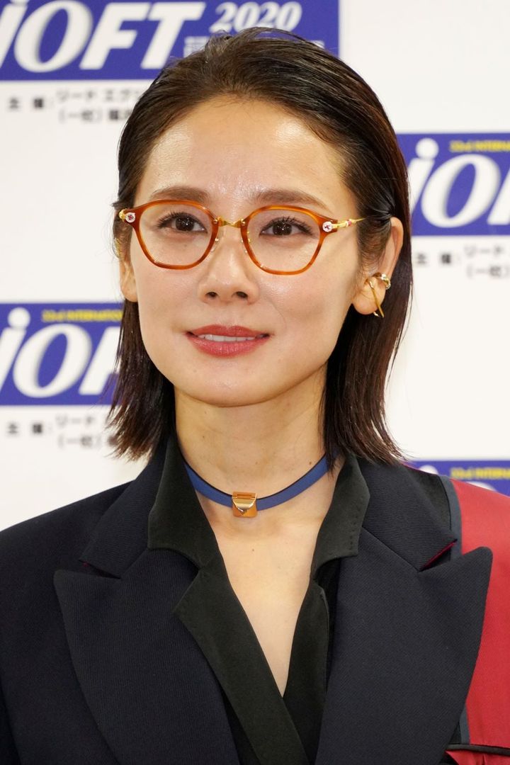 「脇役女性俳優」ランキング、3位の吉田羊さん（2020年10月、時事通信フォト）