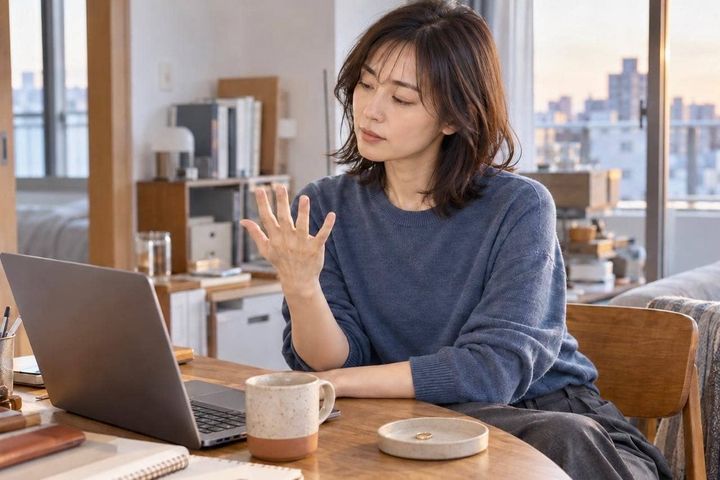 「夕方、指輪がきつく感じる…」手のむくみで確認したい２つのこと