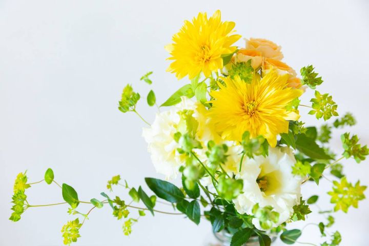 階段 くじ運 上がる 黄色の花